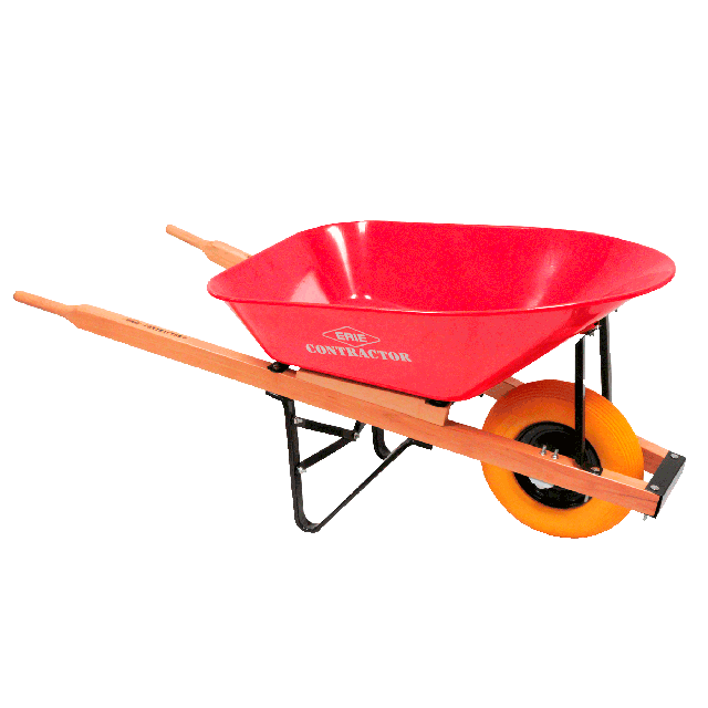 Brouette 6 pi.cu roue simple