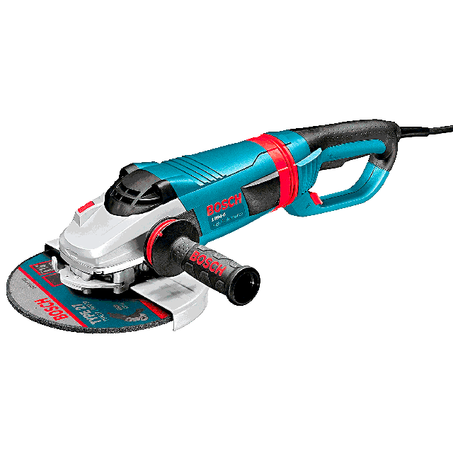 Angle concrete grinder 7 in