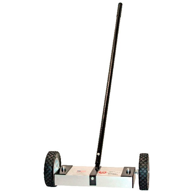 Balai magnétique sur roues 24 po