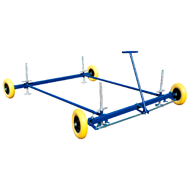 Chariot pour échafaudage roues 16 po