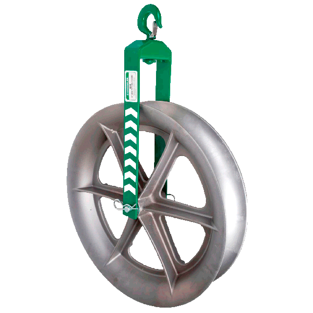 Pulley 24 in with hook 653