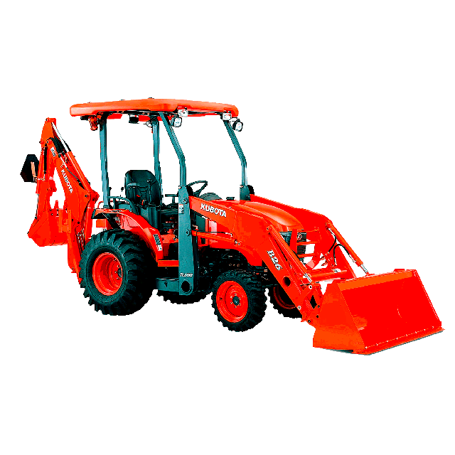 Compact backhoe loader 4WD diesel